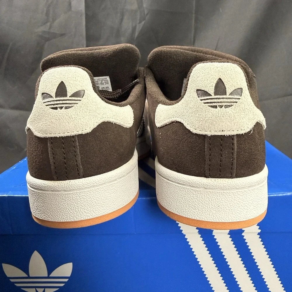 Adidas Unisex Campus 00s J Originals Brown White Gum JP9566 Size 6.5 Juniors